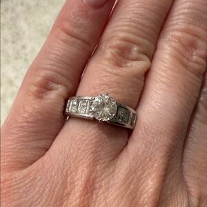 White Gold Diamond Ring